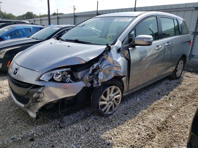 JM1CW2BL4E0165099 - 2014 MAZDA 5 SPORT GRAY photo 1