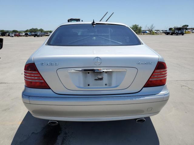 WDBNG83J93A336036 - 2003 MERCEDES-BENZ S 430 4MATIC SILVER photo 6