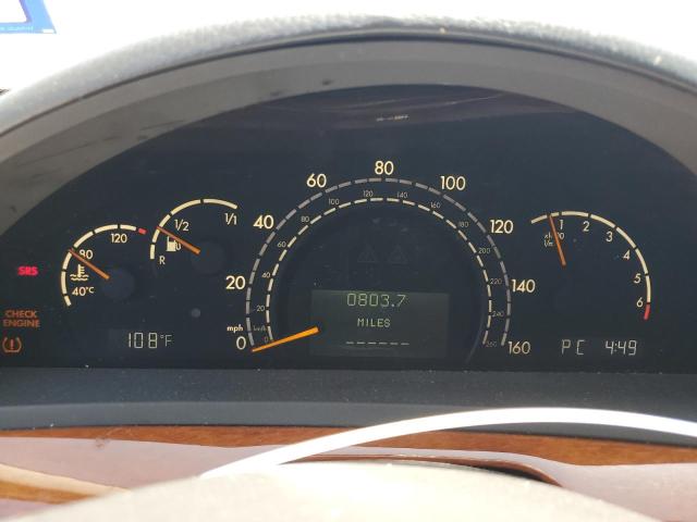 WDBNG83J93A336036 - 2003 MERCEDES-BENZ S 430 4MATIC SILVER photo 9
