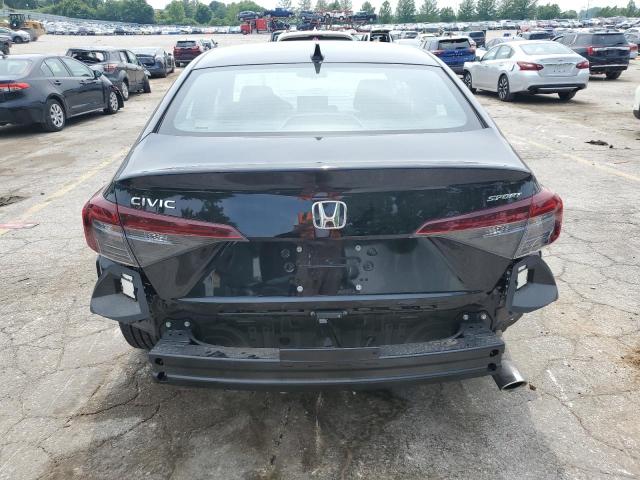 2HGFE2F58SH557426 - 2025 HONDA CIVIC SPORT BLACK photo 6
