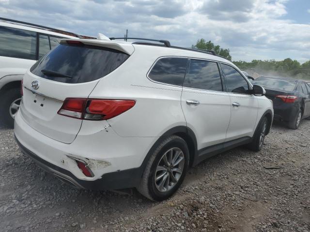 KM8SM4HF5HU202572 - 2017 HYUNDAI SANTA FE SE WHITE photo 3