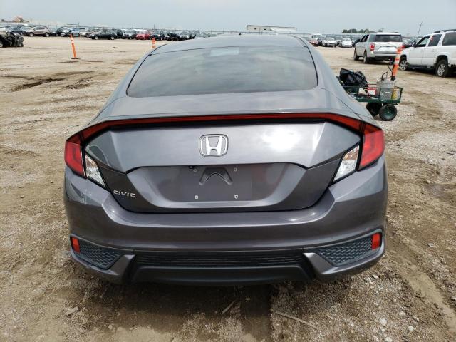 2HGFC4B54HH310565 - 2017 HONDA CIVIC LX GRAY photo 6