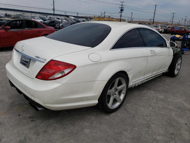 WDDEJ79X98A016687 - 2008 MERCEDES-BENZ CL 65 AMG WHITE photo 3