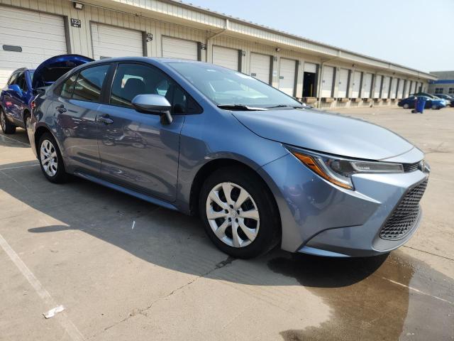 5YFEPRAE5LP134951 - 2020 TOYOTA COROLLA LE BLUE photo 4