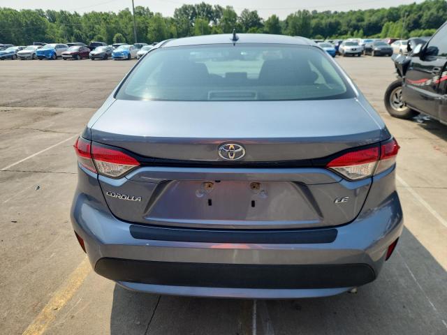 5YFEPRAE5LP134951 - 2020 TOYOTA COROLLA LE BLUE photo 6
