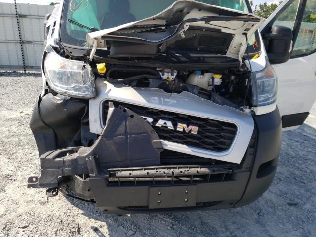 3C6TRVAG4KE530484 - 2019 RAM PROMASTER 1500 STANDARD WHITE photo 7