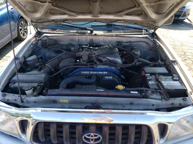 5TEGN92NX2Z038349 - 2002 TOYOTA TACOMA DOUBLE CAB PRERUNNER SILVER photo 11