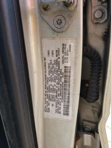 5TEGN92NX2Z038349 - 2002 TOYOTA TACOMA DOUBLE CAB PRERUNNER SILVER photo 12