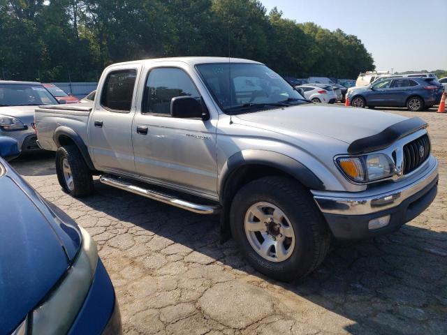 5TEGN92NX2Z038349 - 2002 TOYOTA TACOMA DOUBLE CAB PRERUNNER SILVER photo 4