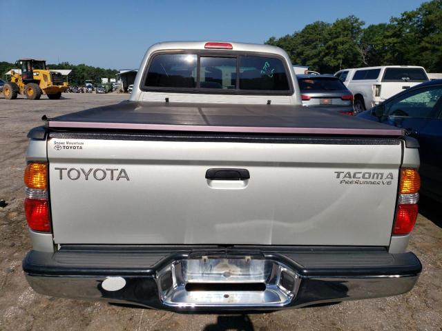 5TEGN92NX2Z038349 - 2002 TOYOTA TACOMA DOUBLE CAB PRERUNNER SILVER photo 6