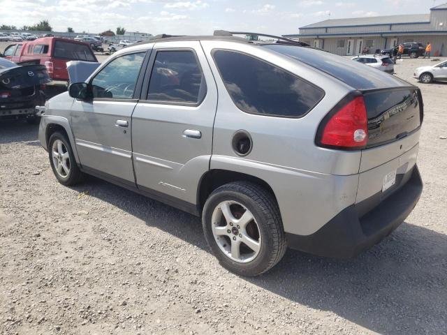 3G7DA03E84S500636 - 2004 PONTIAC AZTEK SILVER photo 2