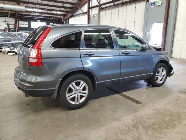 5J6RE4H73AL100279 - 2010 HONDA CR-V EXL GRAY photo 3