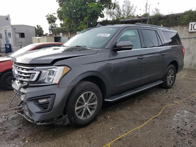 1FMJK1HT9JEA67845 - 2018 FORD EXPEDITION MAX XLT GRAY photo 1