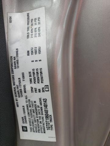 1GTDT196048140143 - 2004 GMC CANYON GOLD photo 12