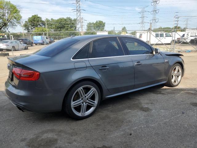 WAUKGAFL3DA211654 - 2013 AUDI S4 PRESTIGE GRAY photo 3