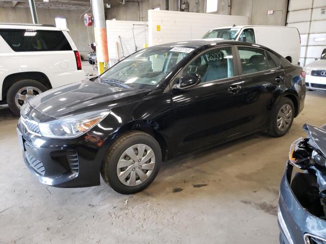 3KPA24AB8KE178965 - 2019 KIA RIO S BLACK photo 1