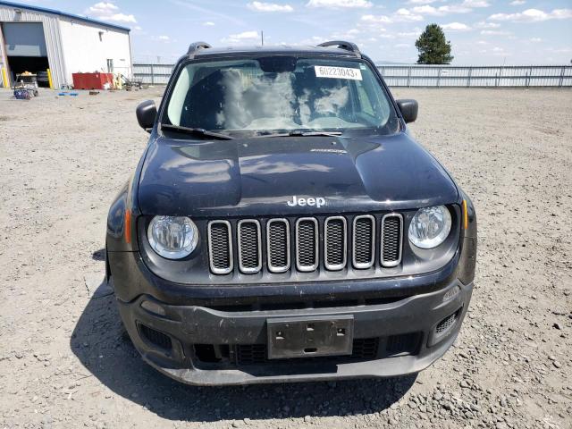 ZACCJBABXHPG56458 - 2017 JEEP RENEGADE SPORT BLACK photo 5