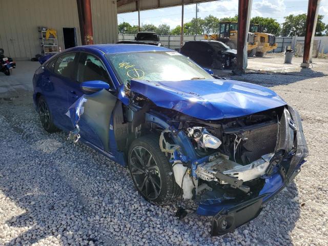 19XFC2F85ME202873 - 2021 HONDA CIVIC SPORT 蓝色 照片 1