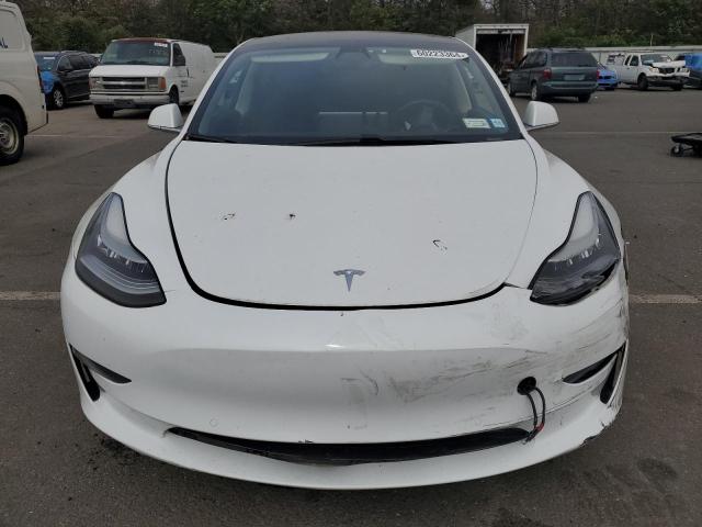 5YJ3E1EA1KF482424 - 2019 TESLA MODEL 3 WHITE photo 5