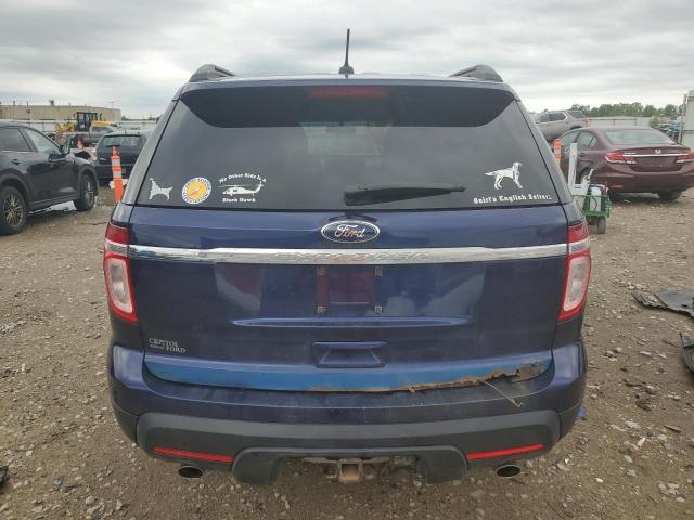 1FMHK7B83BGA92378 - 2011 FORD EXPLORER BLUE photo 6