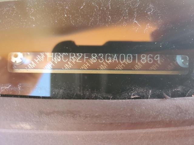 1HGCR2F83GA001869 - 2016 HONDA ACCORD EXL 金色 照片 12