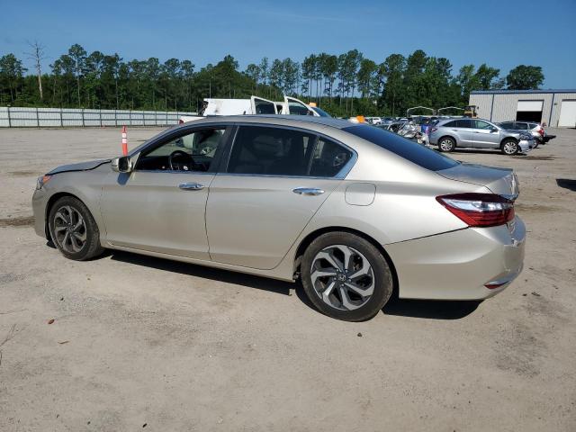 1HGCR2F83GA001869 - 2016 HONDA ACCORD EXL 金色 照片 2