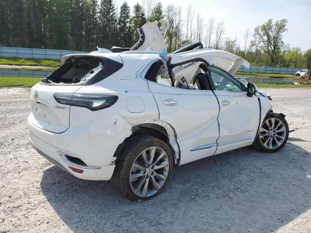 LRBFZSR45ND053163 - 2022 BUICK ENVISION AVENIR WHITE photo 3