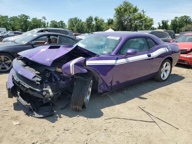 2C3CDZBT2GH118414 - 2016 DODGE CHALLENGER R/T PURPLE photo 1