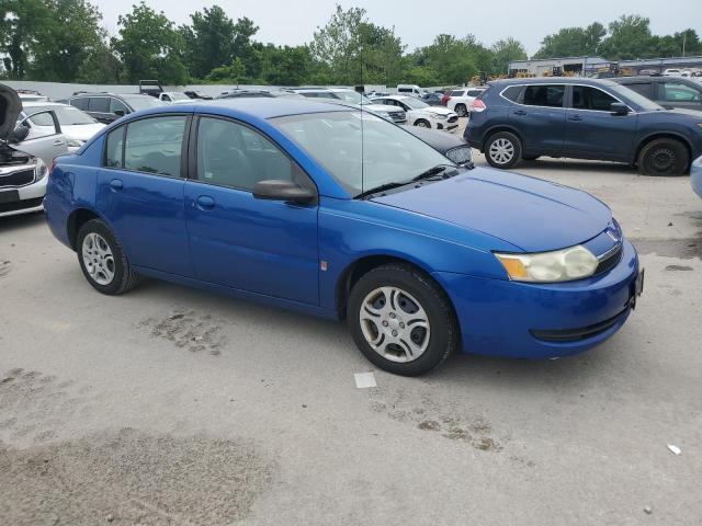 1G8AJ52F83Z165515 - 2003 SATURN ION LEVEL 2 BLUE photo 4