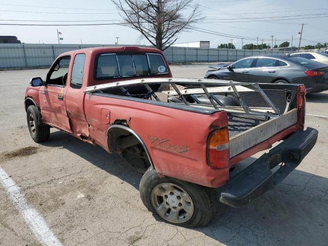 4TAWN74N4TZ136489 - 1996 TOYOTA TACOMA XTRACAB SR5 RED photo 2