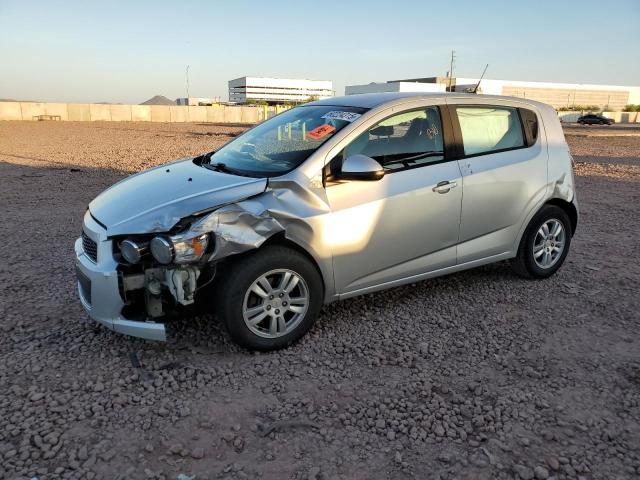 1G1JA6SH9C4111742 - 2012 CHEVROLET SONIC LS SILVER photo 1