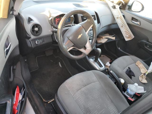 1G1JA6SH9C4111742 - 2012 CHEVROLET SONIC LS SILVER photo 8