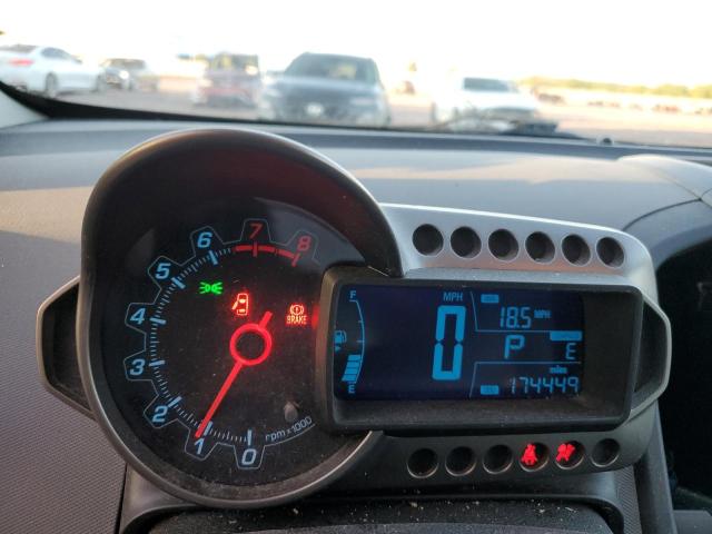 1G1JA6SH9C4111742 - 2012 CHEVROLET SONIC LS SILVER photo 9