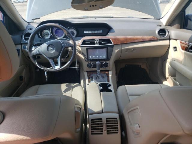 WDDGF8AB9DR275126 - 2013 MERCEDES-BENZ C 300 4MATIC BLACK photo 8