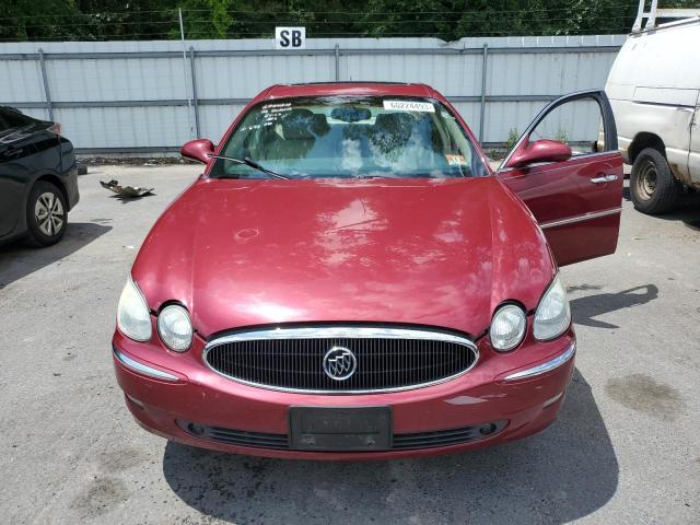 2G4WE587261186725 - 2006 BUICK LACROSSE CXS RED photo 5