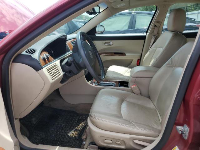 2G4WE587261186725 - 2006 BUICK LACROSSE CXS RED photo 7