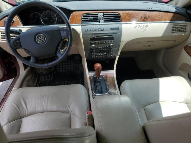 2G4WE587261186725 - 2006 BUICK LACROSSE CXS RED photo 8