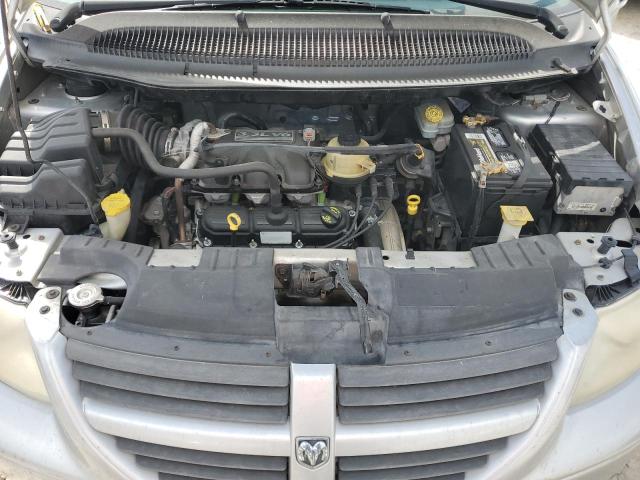 1D4GP45R47B148226 - 2007 DODGE CARAVAN SXT SILVER photo 12