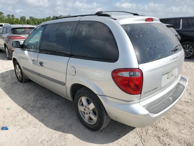 1D4GP45R47B148226 - 2007 DODGE CARAVAN SXT SILVER photo 2