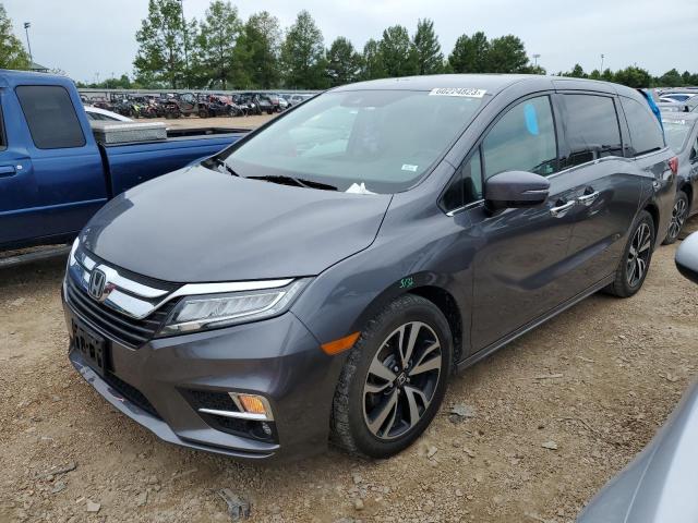 5FNRL6H96KB070417 - 2019 HONDA ODYSSEY ELITE GRAY photo 1