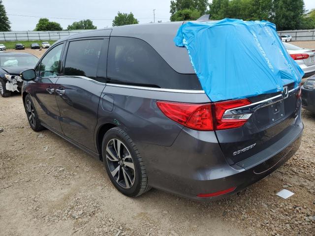 5FNRL6H96KB070417 - 2019 HONDA ODYSSEY ELITE Grau Foto 2