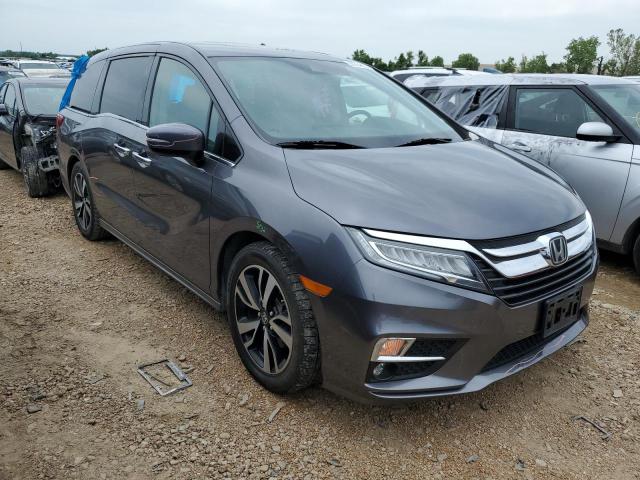 5FNRL6H96KB070417 - 2019 HONDA ODYSSEY ELITE GRAY photo 4