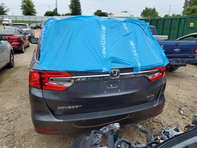5FNRL6H96KB070417 - 2019 HONDA ODYSSEY ELITE Grau Foto 6