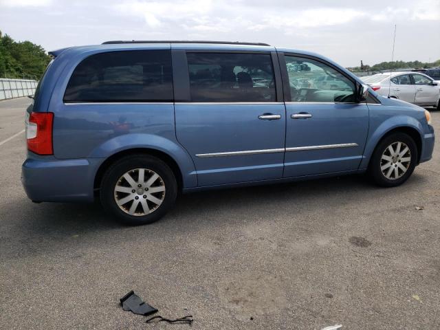 2A4RR8DG8BR758819 - 2011 CHRYSLER TOWN AND C TOURING L BLUE photo 3