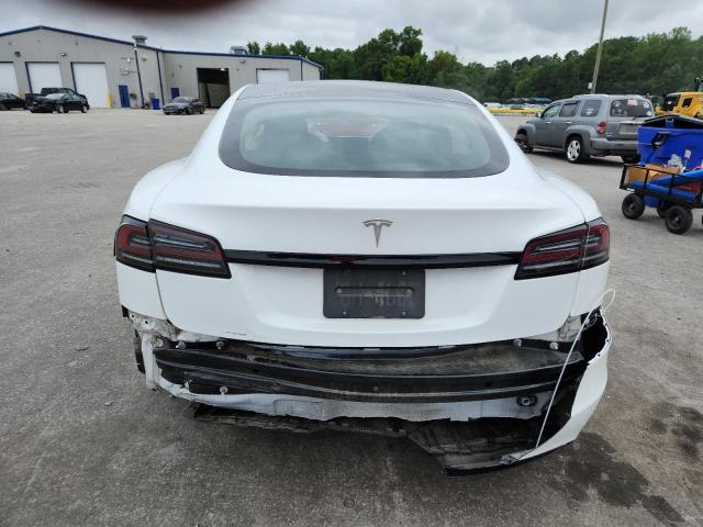 5YJSA1E50NF476127 - 2022 TESLA MODEL S 白色 照片 6
