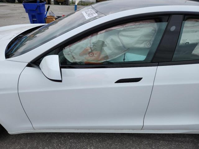 5YJSA1E50NF476127 - 2022 TESLA MODEL S 白色 照片 7