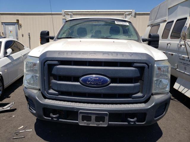 1FDBF2A68DEA27280 - 2013 FORD F-250 SUPER DUTY WHITE photo 5