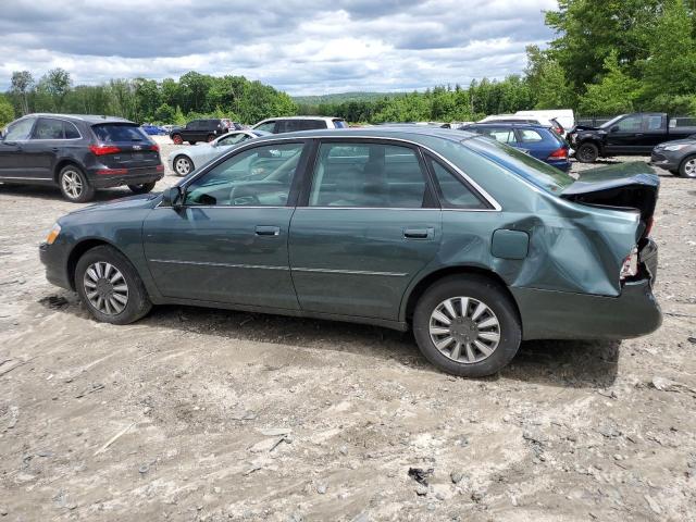 4T1BF28B04U369041 - 2004 TOYOTA AVALON XL GREEN photo 2