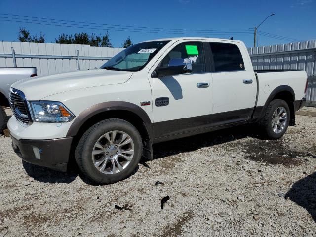 1C6RR7PT4JS192414 - 2018 RAM 1500 LONGHORN WHITE photo 1