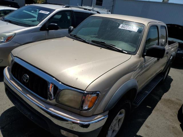 5TEGN92N04Z349579 - 2004 TOYOTA TACOMA DOUBLE CAB PRERUNNER GOLD photo 1